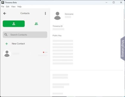 Threema для Windows - скриншот 2