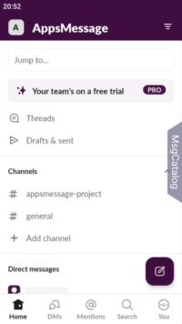 Slack для Android - скриншот 1