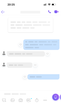 Viber для телефона - скриншот 1