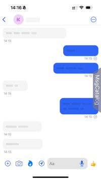 Olvid - скриншот iOS