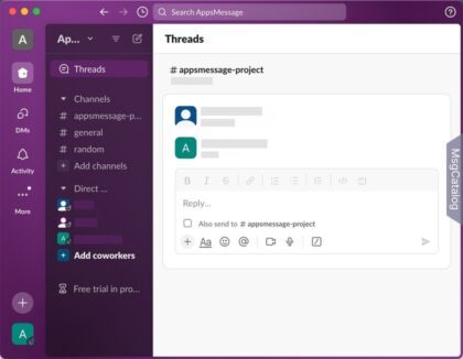 Slack для Mac - скриншот 1