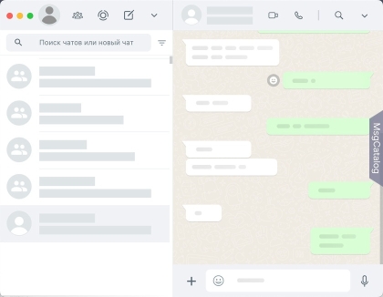 WhatsApp для Mac - скриншот 1