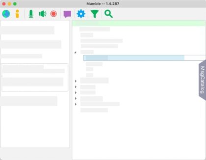 Mumble для Mac - скриншот 1